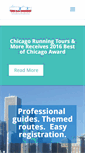 Mobile Screenshot of chicagorunningtours.com